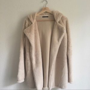 Rare Brandy Melville Sandra Fur Coat